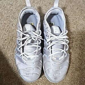 Nike VaporMax Air White and Gray shoes
